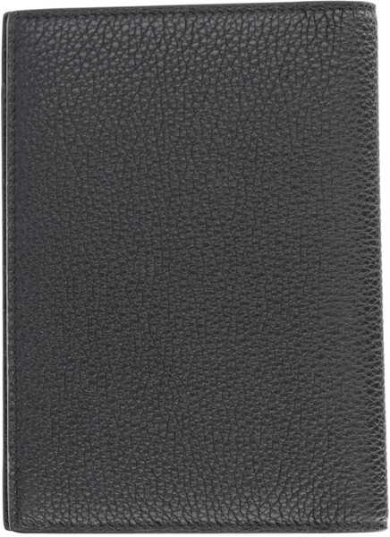 Portofele Tom Ford Passport Holder With Logo BLACK Barbati (BM 19680437) 2
