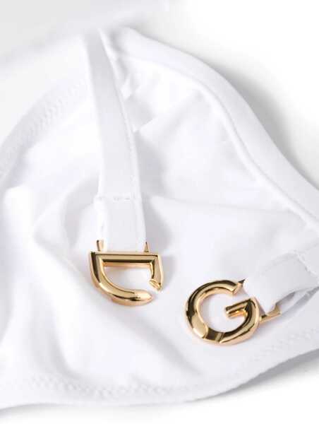 Costume de baie intregi Dolce & Gabbana Logo Bikini Swimsuit WHITE Femei (BM 19680458) 3