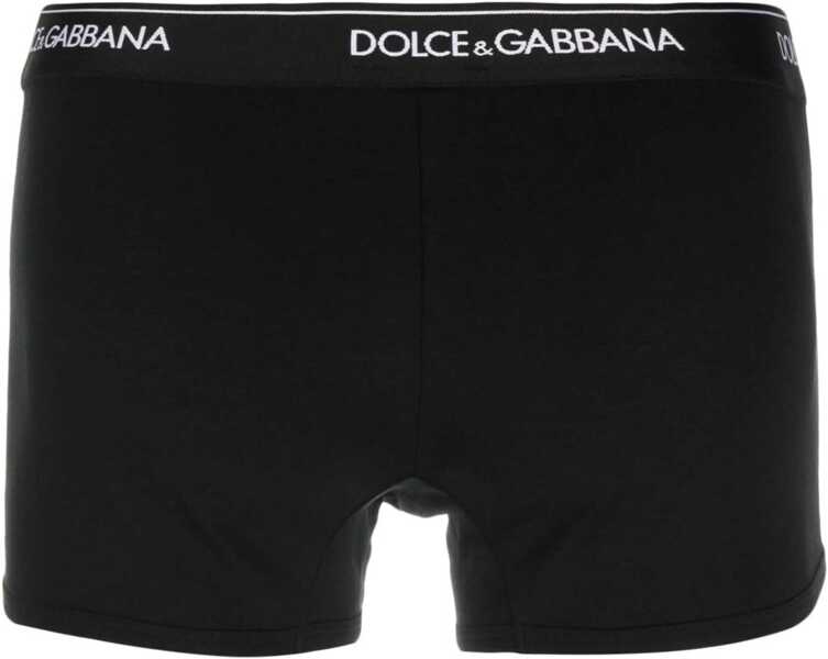 Lenjerie intima Dolce & Gabbana Bi-Pack Boxer Regular BLACK Barbati (BM 19680503) 3