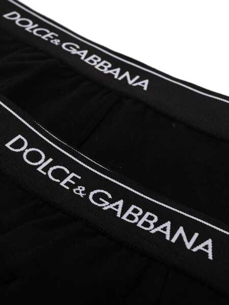 Lenjerie intima Dolce & Gabbana Bi-Pack Boxer Regular BLACK Barbati (BM 19680503) 4