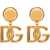 Dolce & Gabbana Dg Logo Earrings GOLD