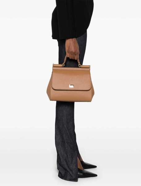 Genti de umar Dolce & Gabbana Hand Bag Sicily Large BEIGE Femei (BM 19680560) 2