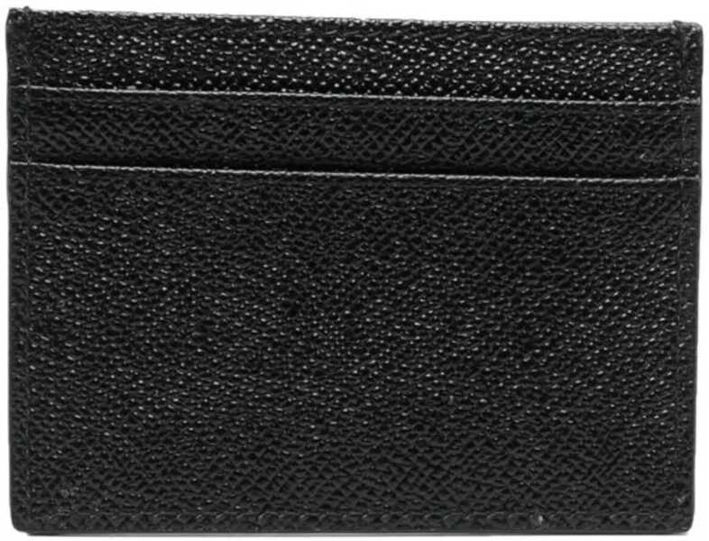 Portofele Dolce & Gabbana Leather Card Holder BLACK Femei (BM 19680566) 3