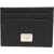 Dolce & Gabbana Leather Card Holder BLACK