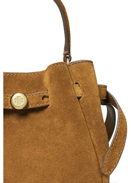 Genti de mana Tory Burch Romy Mini Bucket Bag BEIGE Femei (BM 19680737) 4