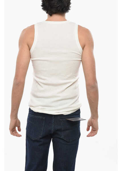 Tricouri Jil Sander Cotton Tank Top  2 T-Shirts Set White Barbati (BM 19680776) 2