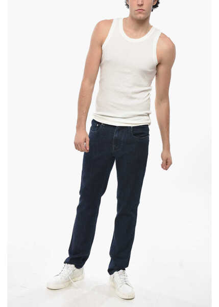 Tricouri Jil Sander Cotton Tank Top  2 T-Shirts Set White Barbati (BM 19680776) 4