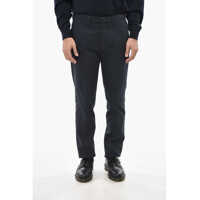 Pantaloni casual Cotton Blend Chinos Pants With Belt Loops Barbati