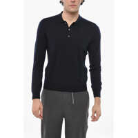 Tricouri Polo Polo Neck Virgin Wool Sweater Barbati
