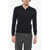 CORNELIANI Polo Neck Virgin Wool Sweater Blue