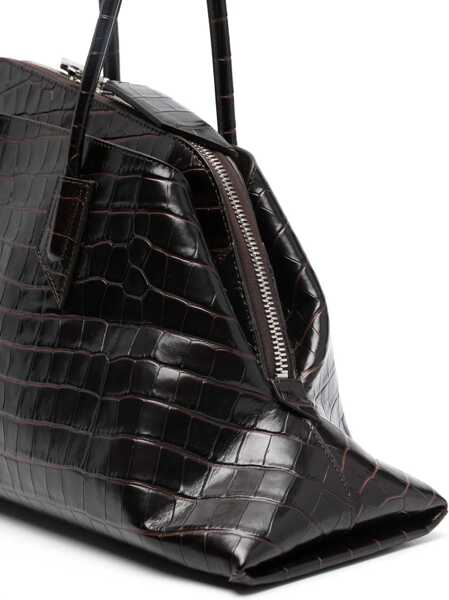 Genti de umar THE ATTICO La Passeggiata Medium Bag BROWN Femei (BM 19680872) 4