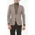 CORNELIANI Cc Collection Side Vents Notch Lapel Reset 2-Button Blazer Beige