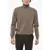 CORNELIANI Cc Collection Turtleneck Cashmere Blend Sweater Brown