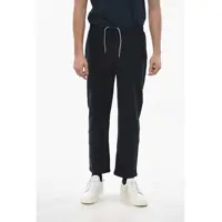 Pantaloni de trening 2-Pocketed Cotton Sweatpants With Drawstring Barbati