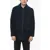 CORNELIANI Cc Collection Wool Blend Full Zip Coat Blue
