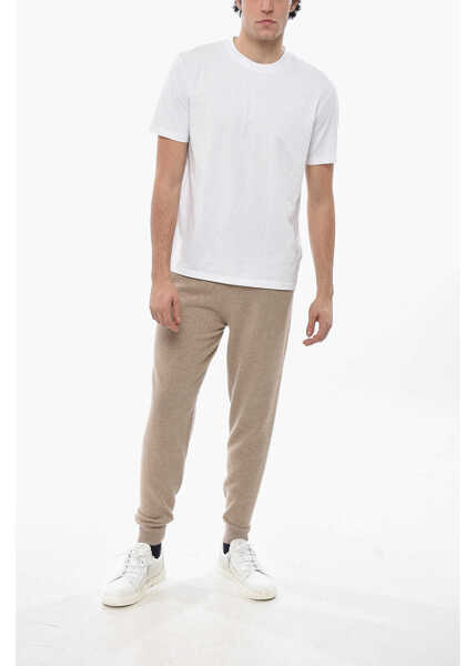 Tricouri Maison Margiela Mm1 Mm10 Cotton Crew-Neck T-Shirt Set White Barbati (BM 19680926) 4