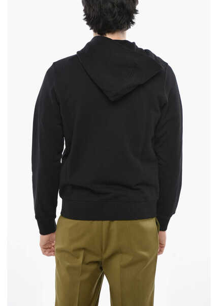 Bluze de trening Diesel Brushed Cotton Full Zip Hoodie Black Barbati (BM 19680929) 2