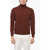 CORNELIANI Turtleneck Cashmere Blend Sweater Red