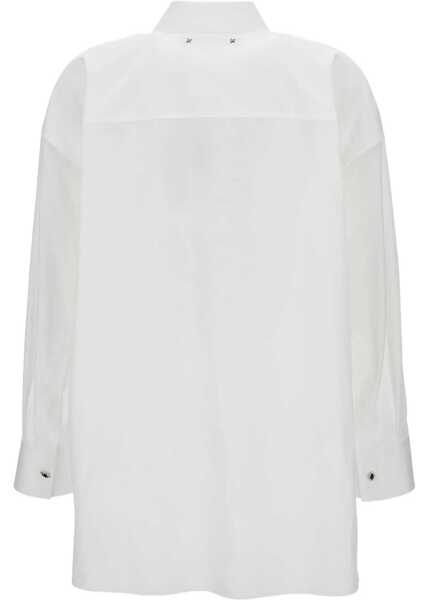Bluze Golden Goose Cotton Shirt WHITE Femei (BM 19681106) 2