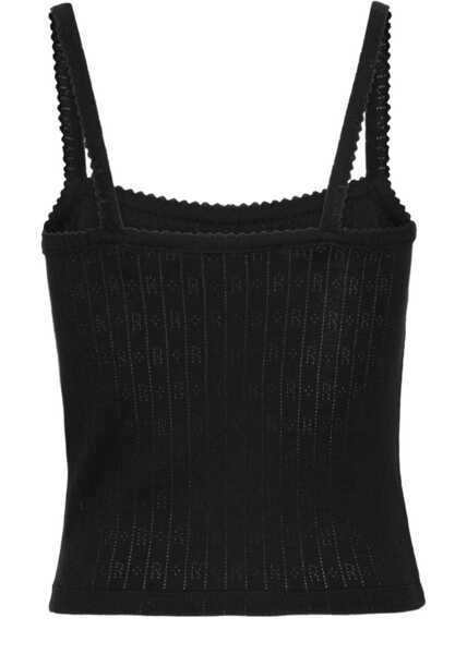 Bluze ROTATE Birger Christensen Top Pointelle BLACK Femei (BM 19681109) 2