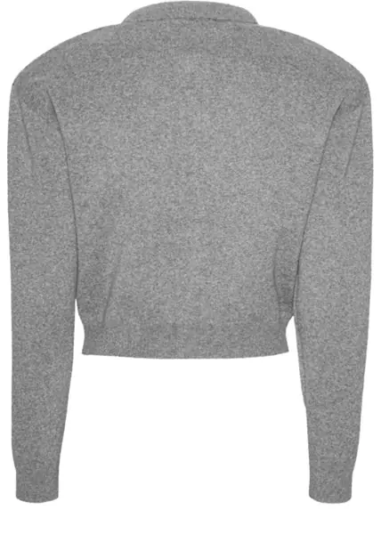 Cardigane ROTATE Birger Christensen Cardigan With Letters GREY Femei (BM 19681148) 2