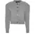 ROTATE Birger Christensen Cardigan With Letters GREY