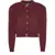 ROTATE Birger Christensen Cardigan Con Lettere BORDEAUX