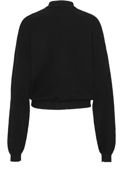 Tricouri Polo ROTATE Birger Christensen Polo With Logo BLACK Femei (BM 19681187) 2