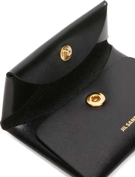 Portofele Jil Sander Envelope Coin Purse BLACK Femei (BM 19681193) 2