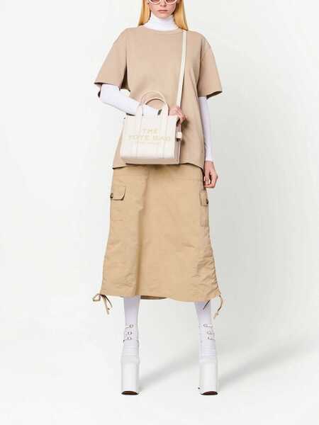 Genti de mana Marc Jacobs Borsa The Tote Small IVORY Femei (BM 19681199) 2