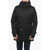 NOBIS Solid Color Shelby Down Jacket With Front Buttoning Black