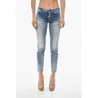 Blugi skinny DSQUARED2 Vintage Effect Skinny Fit Jeans 13Cm