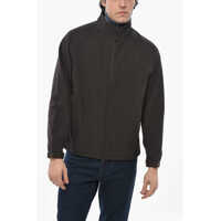 Jachete Solid Color Soft Shell Windbreaker Jacket With Fleeced Inner Barbati