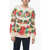 Gucci Crew-Neck Euridice Sweater With Floral Embroideries Embellis Multicolor