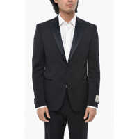Sacouri Cc Collection Ceremony Reset Blazer With Satin Peak Lapel Barbati