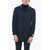 CORNELIANI Virgin Wool And Cashmere Fully-Lined Coat Blue