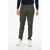 CORNELIANI Twill Cotton Chinos Pants With Belt Loops Military Green