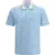 Casablanca All-over jacquard monogram pattern Polo PALE BLUE / WHITE