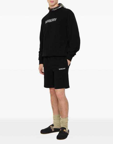 Pantaloni scurti Burberry Cotton sport Shorts BLACK Barbati (BM 19681673) 2