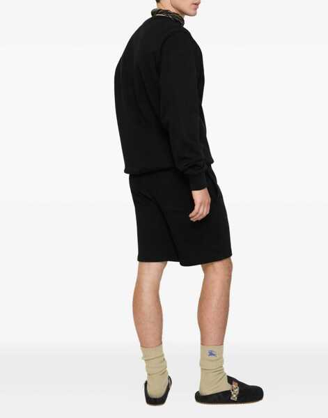 Pantaloni scurti Burberry Cotton sport Shorts BLACK Barbati (BM 19681673) 3