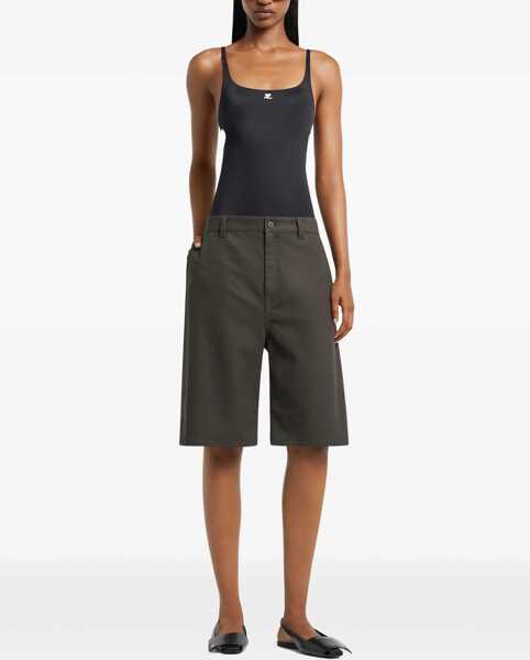 Costume de baie intregi COURRGES One piece Swimsuit with a cut-out detail BLACK Femei (BM 19681685) 2