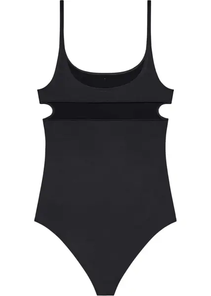 Costume de baie intregi COURRGES One piece Swimsuit with a cut-out detail BLACK Femei (BM 19681685) 4