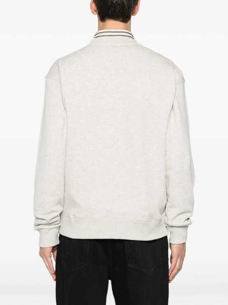 Bluze de trening Kenzo Wild Tiger cotton Sweatshirt PALE GREY Barbati (BM 19681694) 4