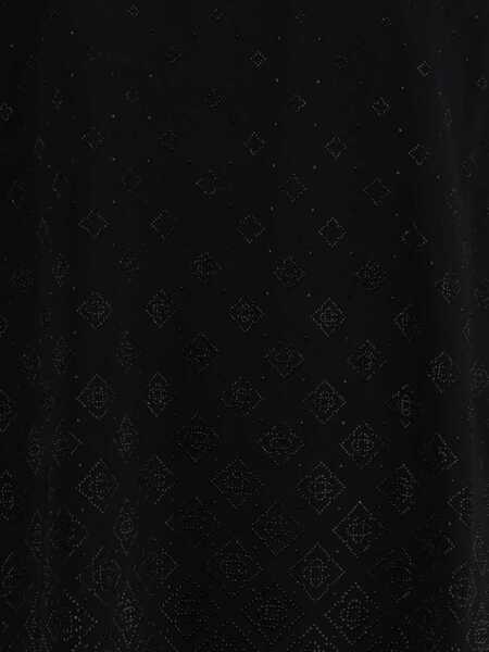 Tricouri Casablanca Degrade monogram made out of crystals short-sleeve T-shirt BLACK JERSEY Barbati (BM 19681697) 4