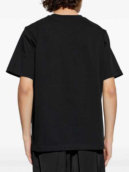 Tricouri Casablanca Airbrush Mushroom print short-sleeve T-shirt BLACK JERSEY Barbati (BM 19681733) 4