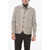 CORNELIANI Circle Cotton Knit Sportswear Overshirt With Flap Pockets Beige