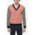 Gucci Embroidered Wool Sweater With V-Neck Black & White