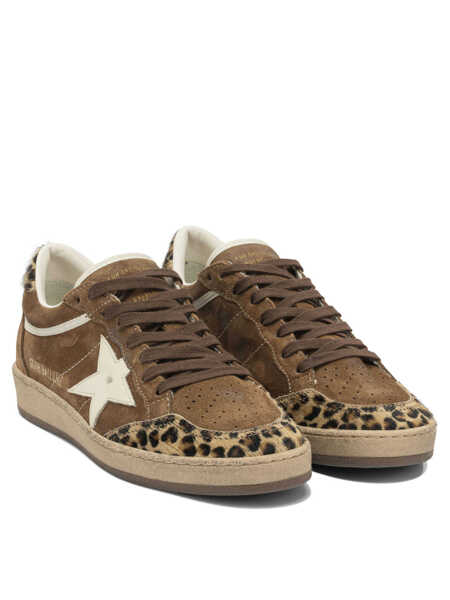 Sneakers Golden Goose Ball-Star sneakers Brown Femei (BM 19681833) 2