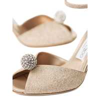 Sandale Dama - Sandale Jimmy Choo Sacora 85mm heeled sandals Gold Femei (BM 19681878) - B-mall.ro