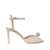 Jimmy Choo "Sacora 85mm" heeled sandals Gold